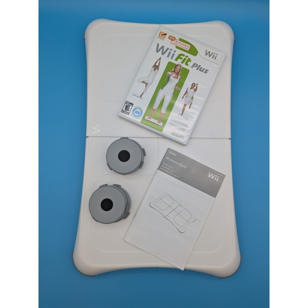 Nintendo Wii Fit Plus (CIB) With Balance Board Includes Manual *Tested